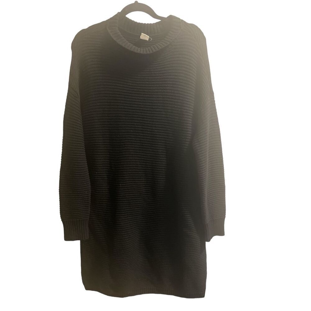 ✨MElROSE & MARKET MOCK NECK MINI SWEATER SZ SMALL DRESS IN BLACK✨ - Picture 3 of 6